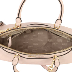 MICHAEL KORS BLUSH PINK LARGE EMMY DOME BAG 
