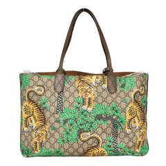 GUCCI MONOGRAM BENGAL PRINTTOTE BAG 