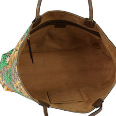 GUCCI MONOGRAM BENGAL PRINTTOTE BAG 