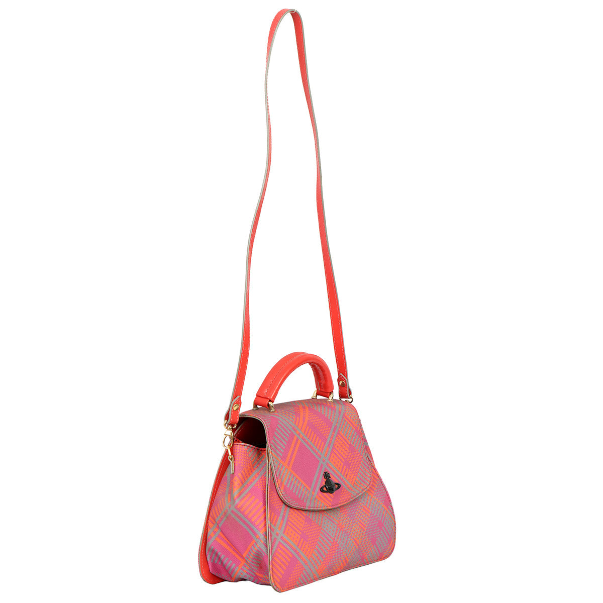 VIVIENNE WESTWOOD DERBY ORB PLATE  2WAY SHOULDERBAG 