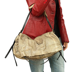 JIMMY CHOO PYTHONLEATHER BAG 