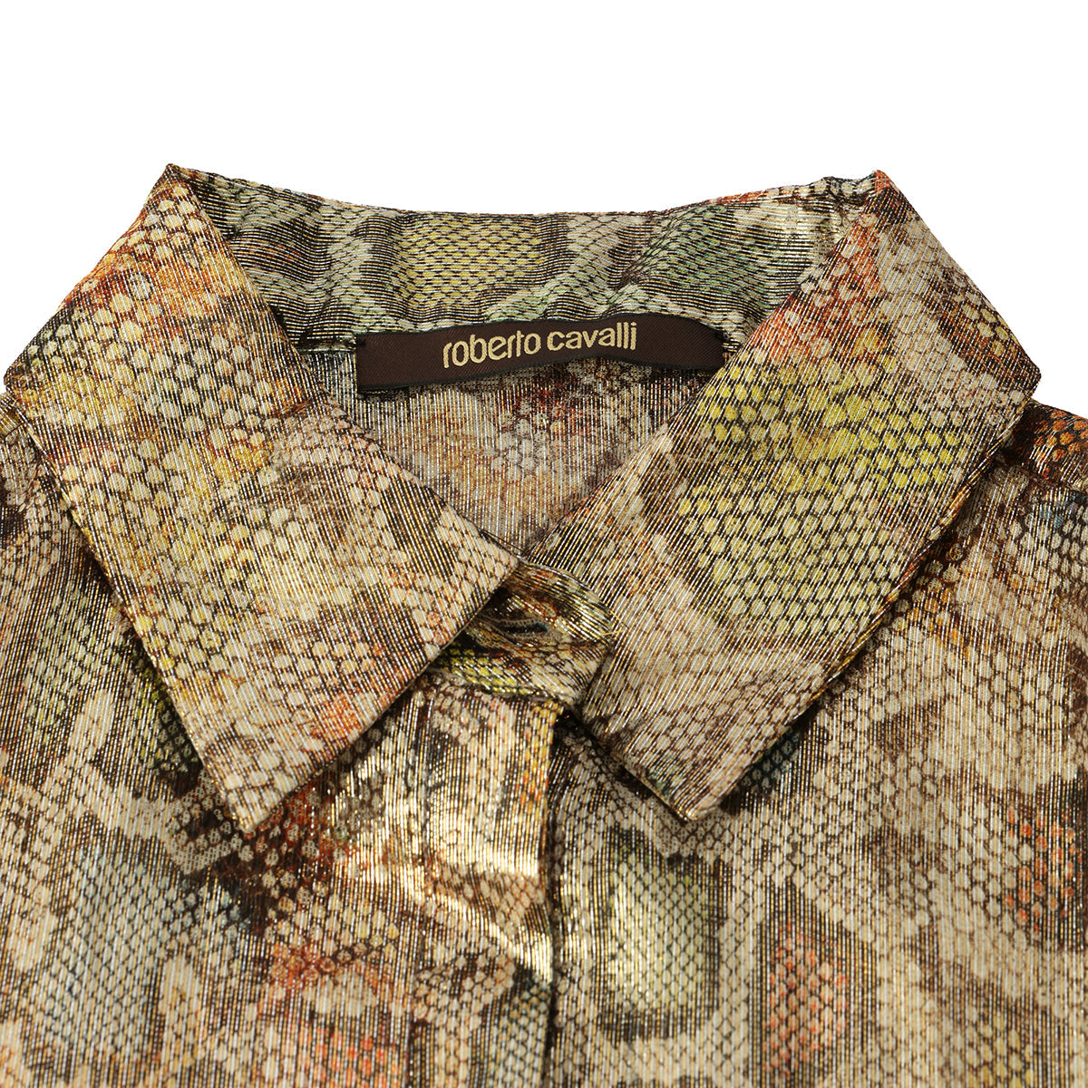 ROBERTO CAVALLI SIZE – XS PHYTON PRINTSHIRT 