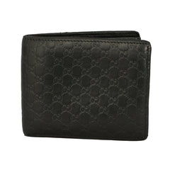 GUCCI MICRO GUCCISSIMA LEATHER BIFOLDWALLET 