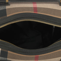 BURBERRY HOUSE CHECK BRIDLE ALCHESTER BOWLING BAG