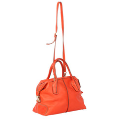 TOD’S D CUBE ORANGE HANDBAG 