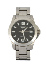 Longines Conquest Silver Stainless Watch