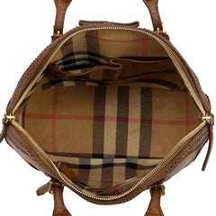 Burberry Small Orchard Brogue Handbag