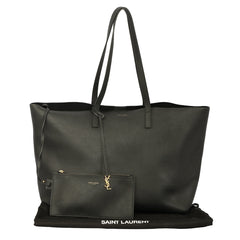 SAINT LAURENT BLACK SHOPPING BLACK TOTE BAG 