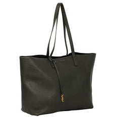 SAINT LAURENT BLACK SHOPPING BLACK TOTE BAG 