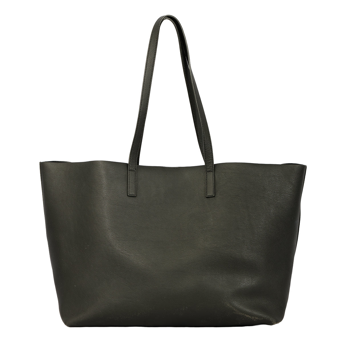 SAINT LAURENT BLACK SHOPPING BLACK TOTE BAG 