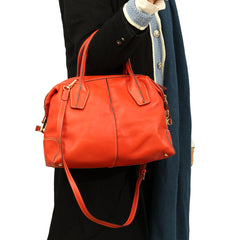 TOD’S D CUBE ORANGE HANDBAG 