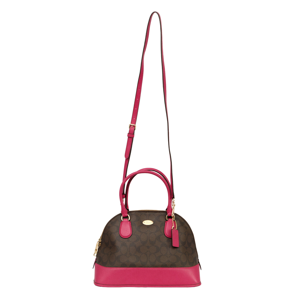 Coach Cora Domed Satchel Handbag