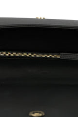Valentino Garavani Black V Logo Walk Shoulder Bag