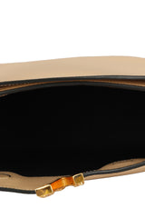 Versace Beige Virtus Skin Small Hobo Bag