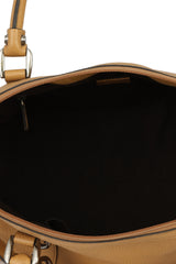 Gucci Brown Leather Dome Satchel Bag