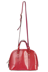 Gucci Microguccissima Nice Dome Patent Leather Bag