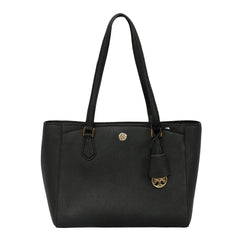 Tory Burch Black Robison Tote Bag