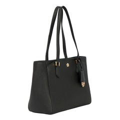 Tory Burch Black Robison Tote Bag