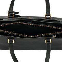 Tory Burch Black Robison Tote Bag
