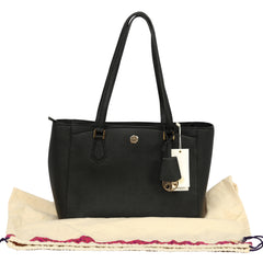 Tory Burch Black Robison Tote Bag