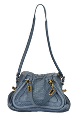 Chloe Blue Paraty Satchel Bag