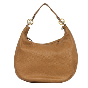 Gucci Guccissima GG Twin Medium Hobo Bag