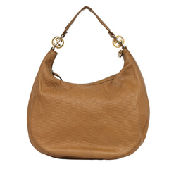 Gucci Guccissima GG Twin Medium Hobo Bag