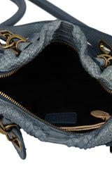 Chloe Blue Paraty Satchel Bag