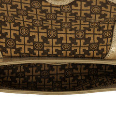 Tory Burch Metallic Gold Chain Clutch