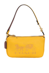 Coach Yellow Nolita Carriage Logobag