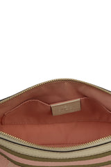 Gucci GG Canvas & Leather Web Pochette Shoulder Bag