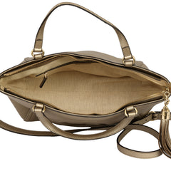 GUCCI PEBBLED CALFSKIN SOHO TOP HANDLE BAG