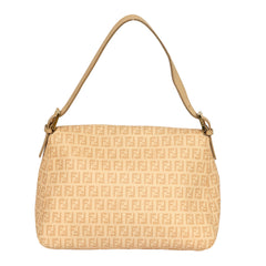 FENDI ZUCCHINO MAMMA BAGUETTE SHOULDER BAG