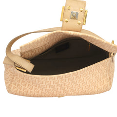 FENDI ZUCCHINO MAMMA BAGUETTE SHOULDER BAG