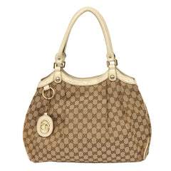 GUCCI MONOGRAM GG SUKEY CANVAS TOTE BAG