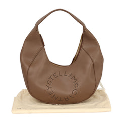 STELLA MCCARTNEY STELLA LOGO HOBO SHOULDER BAG