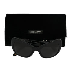 DOLCE & GABBANA OVERSIZED BUTTERFLY SUNGLASSES