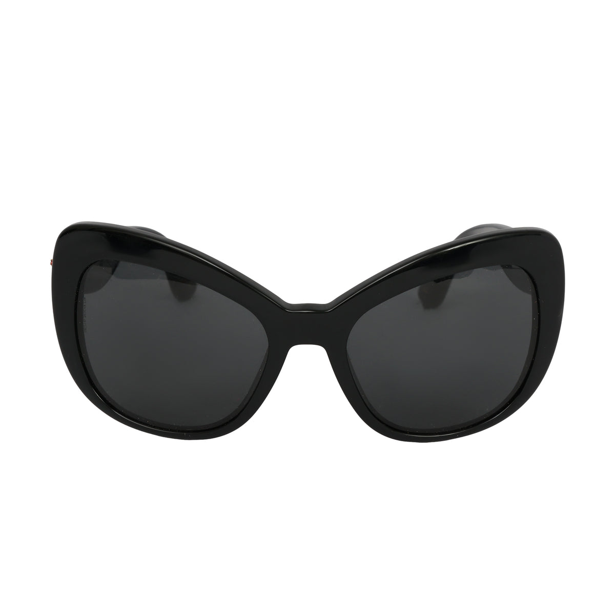DOLCE & GABBANA OVERSIZED BUTTERFLY SUNGLASSES