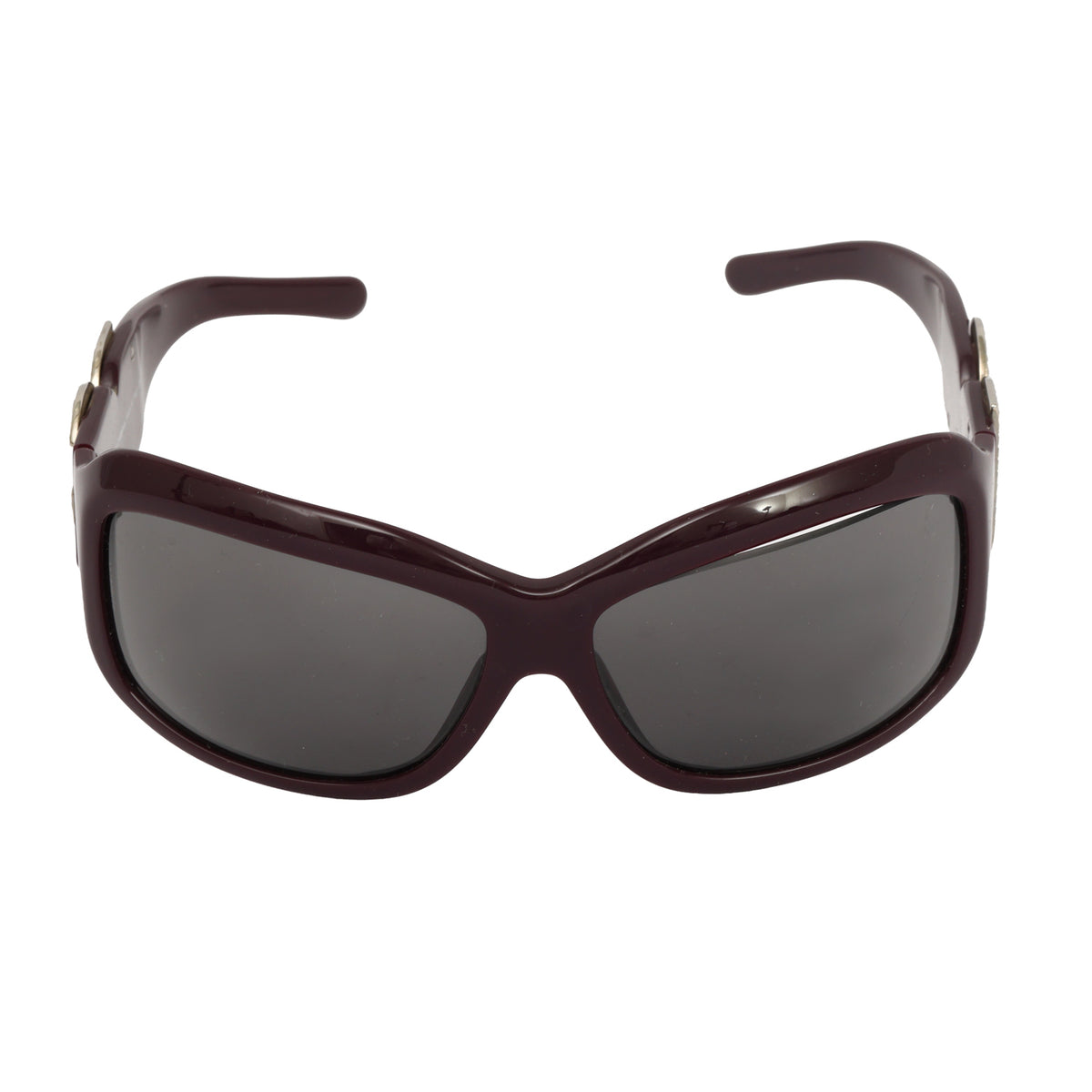 DOLCE & GABBANA DG LOGO RHINESTONE SUNGLASSES
