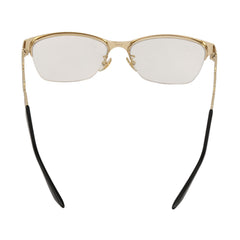 VERSACE GOLD METAL ICONIC GRECA MOTIF EYEGLASSES