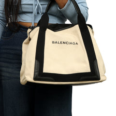 GUCCI CANVAS CALFSKIN WEB RETRO INTERLOCKING G TOTE BAG