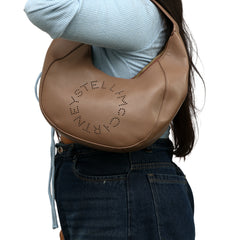 STELLA MCCARTNEY STELLA LOGO HOBO SHOULDER BAG