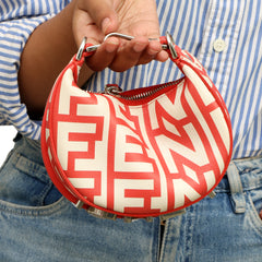 FENDI NANO FENDIGRAPHY CHARM BAG