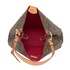 LOUIS VUITTON MONOGRAM GRACEFUL PM HOBO HANDBAG