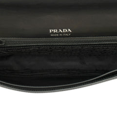 PRADA BLACK STUDDED CITY ELEKTRA CROSSBODY