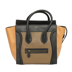 CELINE TRICOLOR LUGGAGE TOTE BAG