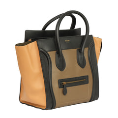 CELINE TRICOLOR LUGGAGE TOTE BAG