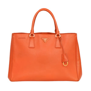 PRADA SAFFIANO LARGE LUX LEATHER GALLERIA BAG