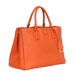 PRADA SAFFIANO LARGE LUX LEATHER GALLERIA BAG