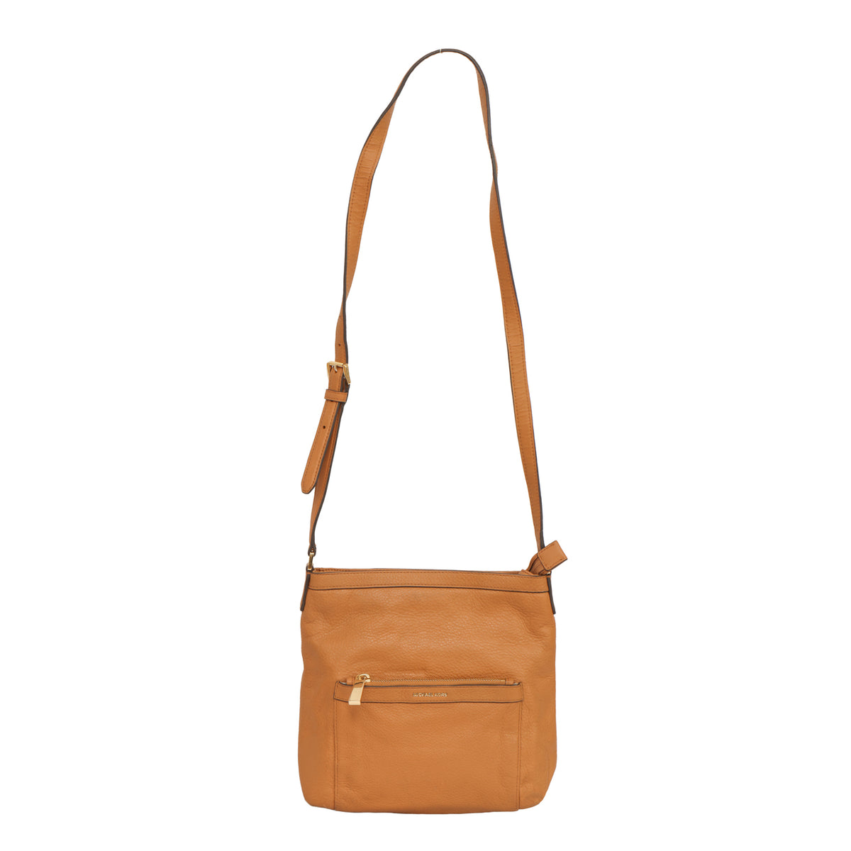 MICHAEL KORS BROWN UTILITY CROSSBODY